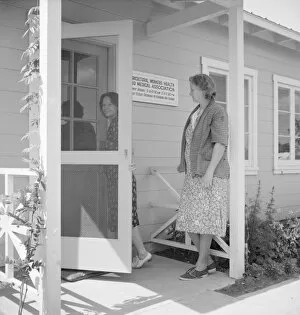 Healthcare Collection: FSA camp for migratory agricultural workers, Farmersville, Tulare County, California