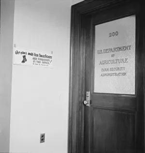 Office Gallery: FSA (Farm Security Administration) county office, Bonners Ferry, Idaho, 1939