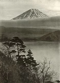 Ponting Collection: Fuji from Nakano-Kura-Toge, 1910. Creator: Herbert Ponting