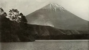 Fuji from Nishi-No-Umi, 1910. Creator: Herbert Ponting