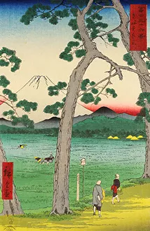 Fuji Prints: Fuji Seen from the Left on the Tokaido Road