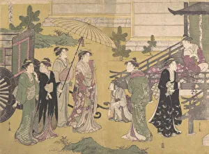 Fuji no Uraha, ca. 1790. Creator: Hosoda Eishi