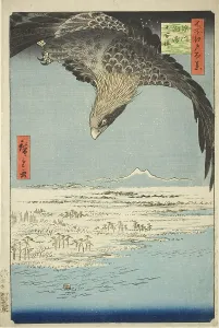 Fukagawa Susaki and Jumantsubo (Fukagawa Susaki Jumantsubo), from the series One... 1857. Creator: Ando Hiroshige. Fukagawa Susaki and Jumantsubo (Fukagawa Susaki Jumantsubo), from the series One... 1857. Creator: Ando Hiroshige
