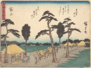 Fukuroi, ca. 1838. ca. 1838. Creator: Ando Hiroshige