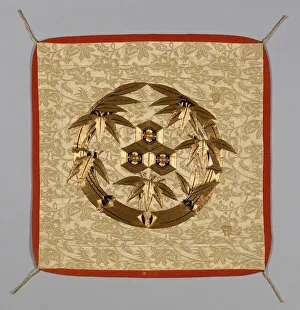 Fukusa (Gift Cover), Japan, Appliqued fabric: Edo period (1615-1868), late 18th century