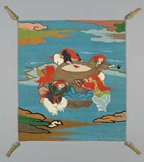 Fukusa (Gift Cover), Japan, late Edo period (1789-1868) / Meiji period (1868-1912)