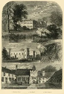 Fulham Palace in 1798, (c1878). Creator: Unknown Fulham Palace in 1798, (c1878). Creator: Unknown