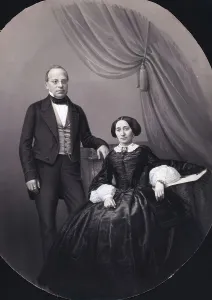 Nordic Museum Prints: Full-length cabinet portrait, 1860-1865. Creator: Unknown