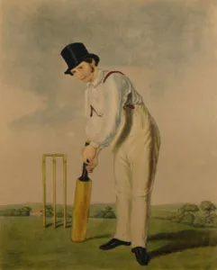 Wicket Gallery: Fuller Pilch, c1850s. Creator: Unknown
