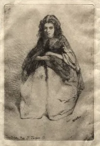 Fummette, 1858. Creator: James McNeill Whistler (American, 1834-1903)