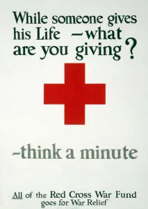 Fundraising Poster for the Red Cross, 1917