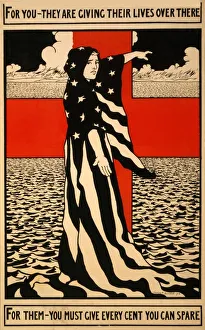 Fundraising Poster for the Red Cross, 1918