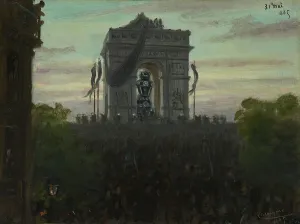 Jean Louis Charles Garnier Prints: Funérailles de Victor Hugo, 31 mai et 1er juin 1885