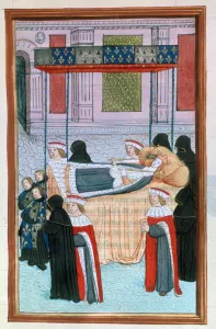 Anne De Bretagne Prints: Funeral of Anne of Britanny, Paris, 1514, (16th century)