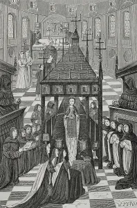 Friar Prints: Funeral of Anne of Brittany, (1477-1514)