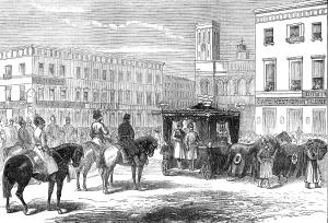 Mourner Prints: The Funeral of Count Berg at St