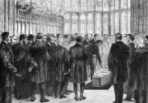 Mourner Prints: Funeral of Dean Stanley in Henry VII