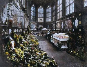 Albert Victor Christian Prints: Funeral of H.R.H. The Duke of Clarence