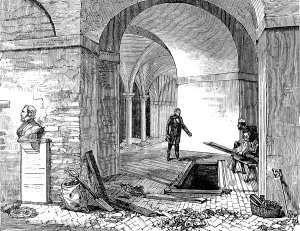 Napier Prints: Funeral of Lord Napier of Magdala: The Crypt of St