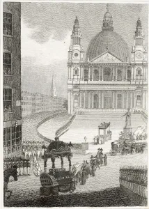 State Funeral Prints: The Funeral of Lord Nelson, on 9th January 1806, 1815