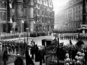 Mourner Prints: The Funeral of Mr. Gladstone: arrival of H