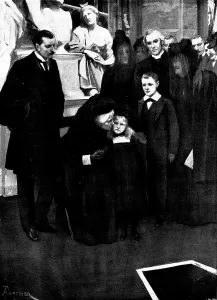 Parish Prints: The Funeral of Mr. Gladstone: Mrs