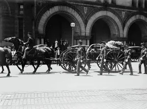 Gun Carriage Prints: Funeral of P. Ezequial [sic] Rojas, E