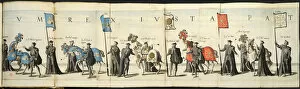 Funeral Procession Collection: Funeral Procession in Antwerp on the Occasion of the Death of Emperor Charles V, 1558, 1559