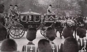 State Coach Prints: Funeral procession of King Edward VII, London, 20 May 1910. Creator: Unknown