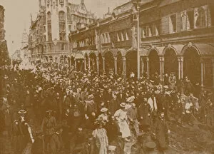 Bulla Gallery: Funeral procession of Nikolai Rimsky-Korsakov in Petersburg, 1908