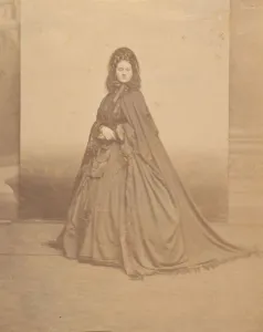 Mourning Dress Gallery: Funerale, 1860s. Creator: Pierre-Louis Pierson