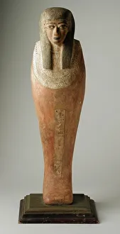 Funerary Figurine of a Man, Possibly 22nd Dynasty (1081-333) BCE. Creator: Unknown