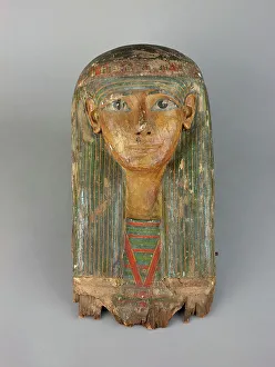 Funerary Mask, Ancient Egypt. Creator: Unknown