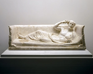 Antonine Period Prints: Funerary Monument of Flavius Agricola, 138-193 C.E.. Creator: Unknown