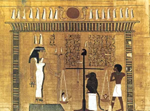 Funerary papyrus, Ancient Egyptian, 18th Dynasty, 1550-1293 BC