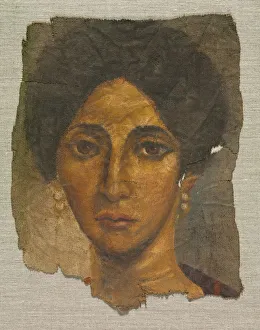 Funerary Portrait of a Woman, c. 138-192. Creator: Unknown