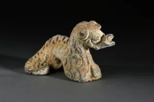 Chinese Zodiac Prints: Funerary Sculpture of the Animals of the Twelve-Year Chinese Zodiac