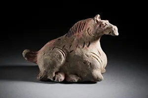 Chinese Zodiac Prints: Funerary Sculpture of the Animals of the Twelve-Year Chinese Zodiac