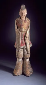 Northern Wei Dynasty Prints: Funerary Sculpture of a Pair of Military Officials (image 1 of 2)