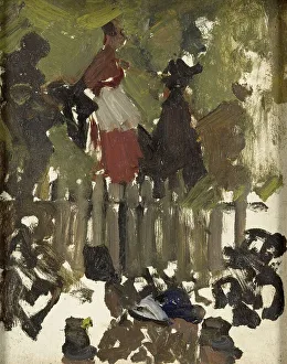 Breitner George Hendrik Prints: The Funfair, 1880-1923. Creator: George Hendrik Breitner