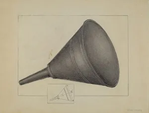 Charles Garjian Prints: Funnel, c. 1936. Creator: Charles Garjian