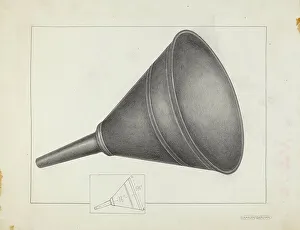Charles Garjian Prints: Funnel, c. 1936. Creator: Charles Garjian