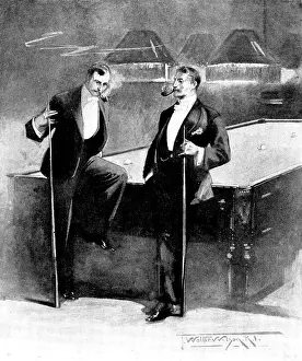 Wilson Prints: The Fur Cloak: 'Playing it a little low down on the other girl