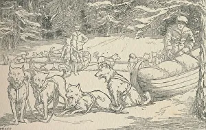 Husky Prints: Fur-Trappers, 1924