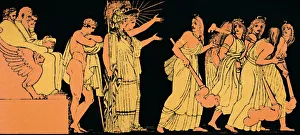 The Furies Departing, 1880. Artist: Flaxman