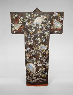 Furisode, Japan, late Edo period (1789-1868) / Meiji period (1868-1912), 19th century