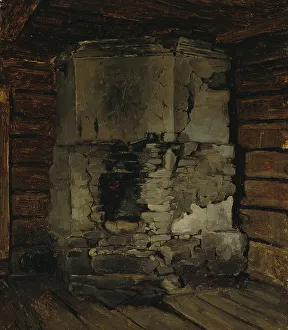 Jansson Karl Prints: Furnace, 1870-1871. Creator: Karl Emanuel Jansson