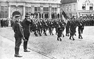 A Furnes, le roi des Belges, 1914. Creator: Unknown
