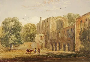Cistercian Prints: Furness Abbey, 1831-40. Creator: David Cox the Elder