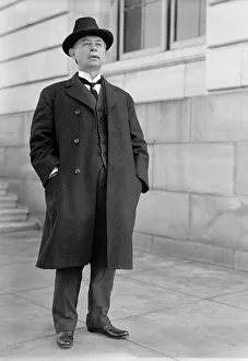 Furnifold McLendel Simmons, 1913. Creator: Harris & Ewing. Furnifold McLendel Simmons, 1913. Creator: Harris & Ewing